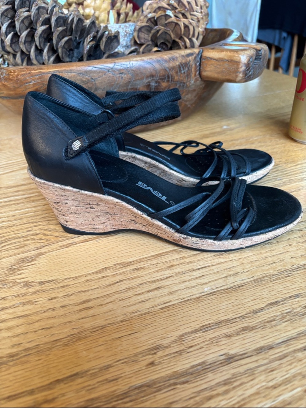 Teva Riviera wedge sandle size 8.5